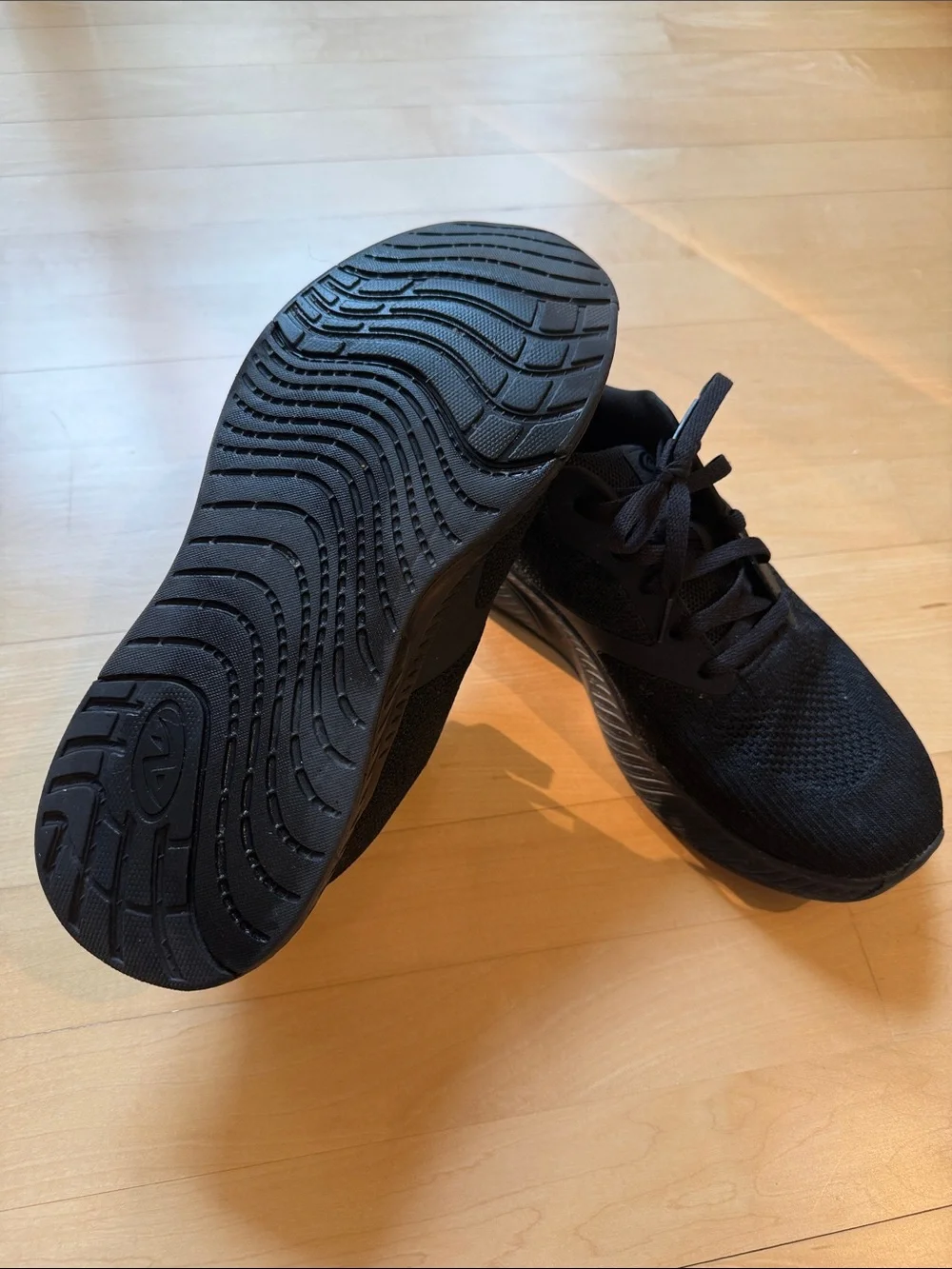 Champion Men's All-Black Knit Athletic Sneakers - Brand New